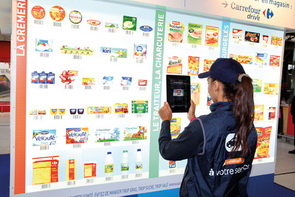 Carrefour teste le magasin virtuel