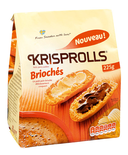 Krisprolls prend de la brioche