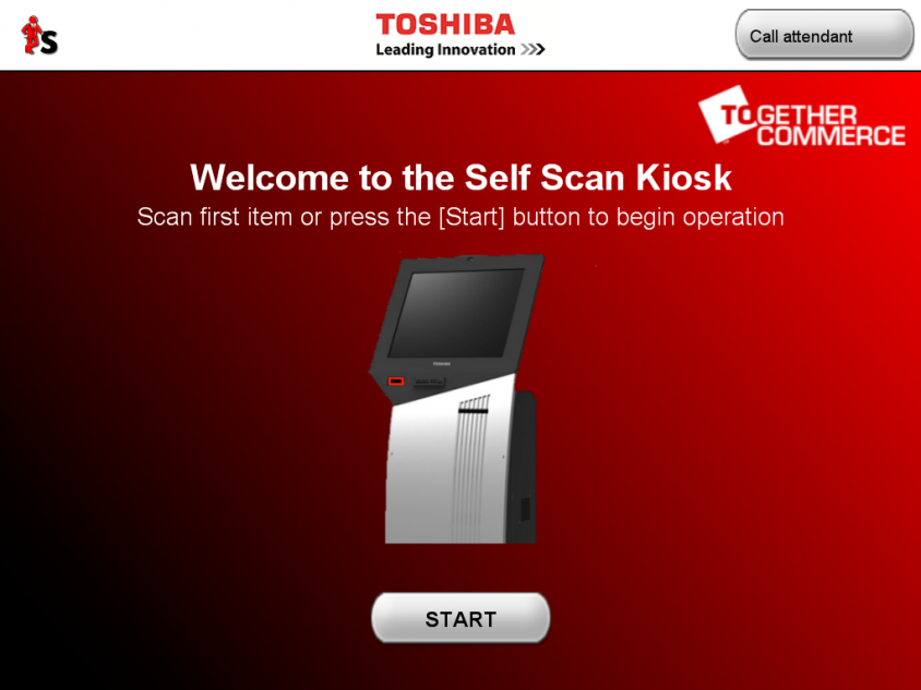 Toshiba storeMate® self scan kiosk pour un parcours client simplifié et un encaissement plus rapide