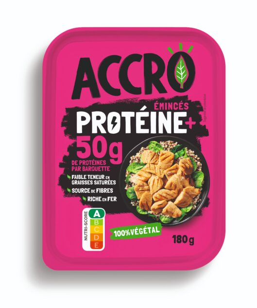 Accro lance une nouvelle gamme végétale axée sur l’apport protéique Accro lance une nouvelle gamme végétale axée sur l’apport protéique