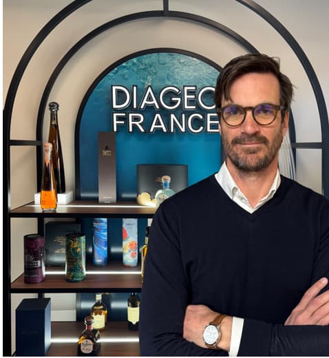 Adrien Pot, nouveau Directeur Commercial Off Trade de Diageo France SAS