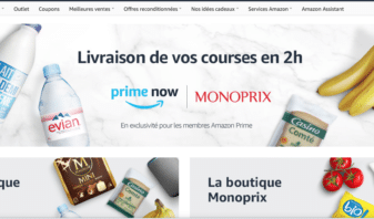 Amazon proposera des produits alimentaires et non alimentaires de l'enseigne monoprix