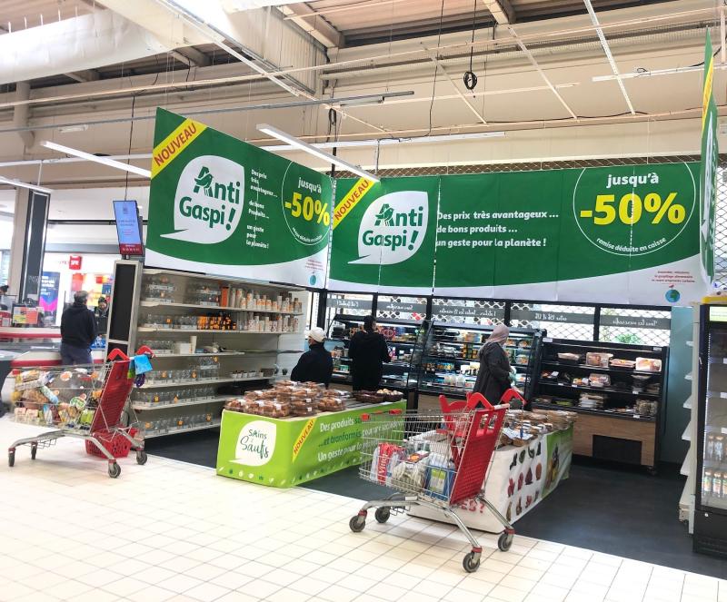 La solution permet à l'enseigne Auchan d'identifier les produits en date courte