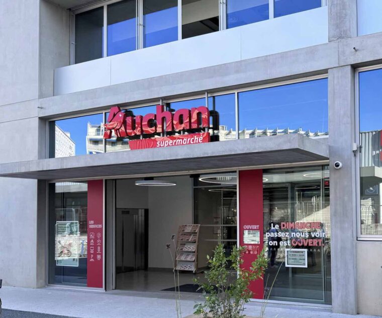 Auchan veut passer ses supermarchés sous enseigne Intermarché