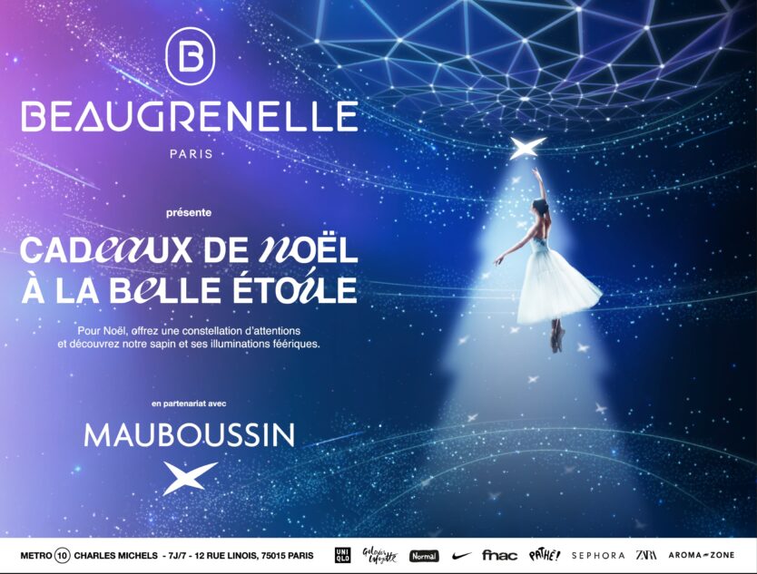 Beaugrenelle Paris et Mauboussin annoncent une collaboration inédite pour Noël