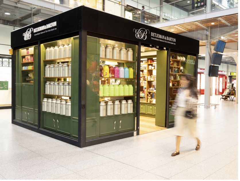 Betjeman & Barton ouvre une nouvelle boutique gare Saint-Lazare Betjeman & Barton ouvre une nouvelle boutique gare Saint-Lazare