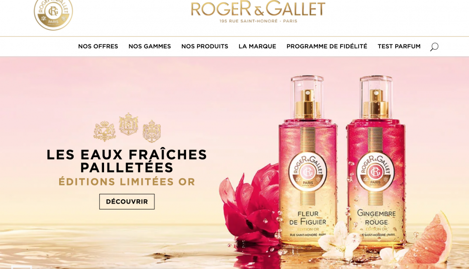 L’Oréal : Prêt à céder Roger & Gallet