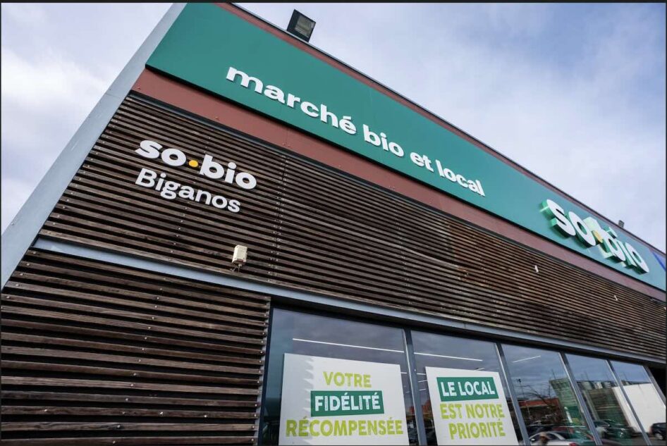 So.bio (groupe Carrefour) présente son nouveau concept à Biganos