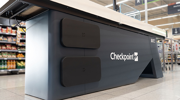 Checkpoint lance une antenne EAS RFID  intégrée à la caisse