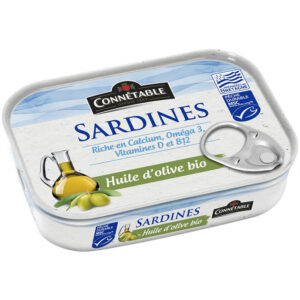 Connétable détient plus de 40% de part de marché sur le segment des sardines
