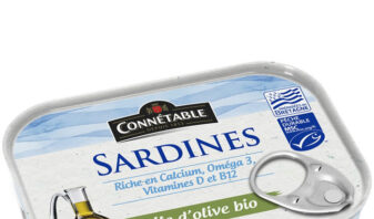 Connétable détient plus de 40% de part de marché sur le segment des sardines