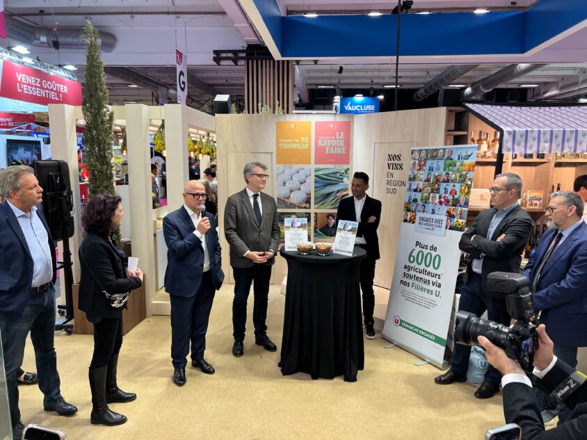 Coopérative U lance la première filière tripartite dédiée à la production d’amandes françaises