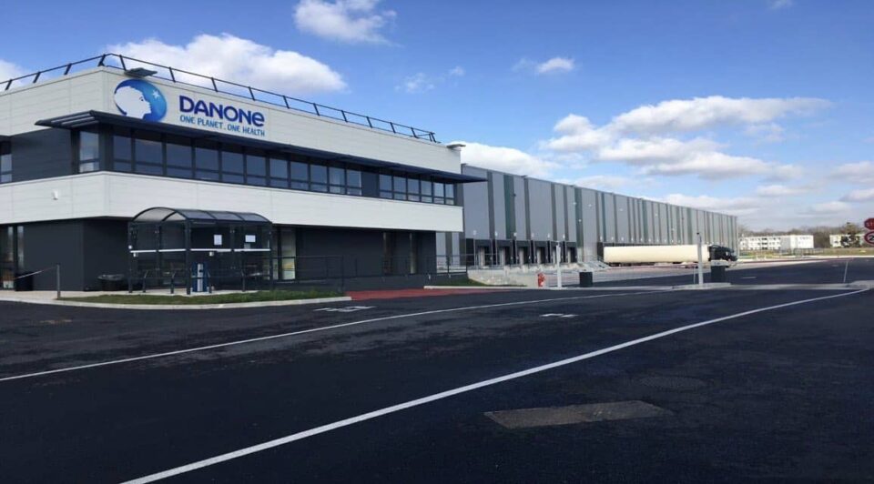 Danone France inaugure son plus grand entrepôt de produits laitiers frais