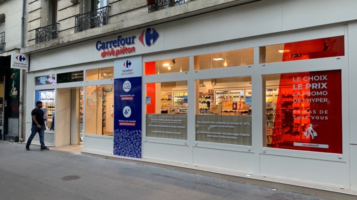 Après Carrefour, Monoprix rejoint le réseau de drives piéton robotisés  Delipop