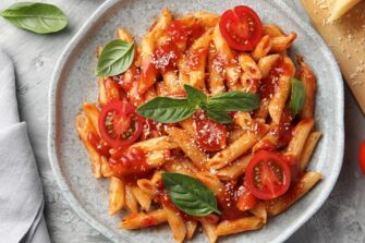 Les pates et le fromages repr&eacute;sentent notamment les produits embl&eacute;matiques