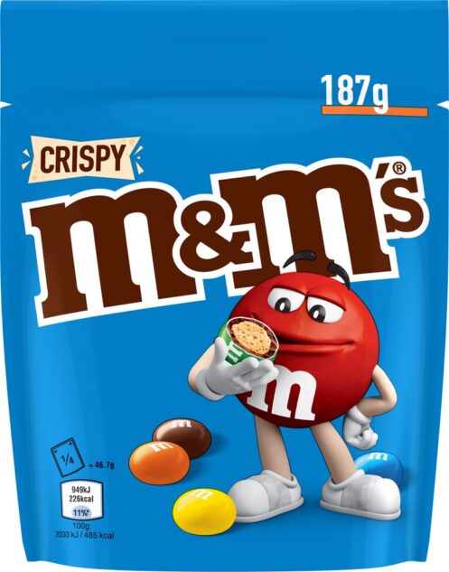 Mars Wrigley France met les bouchées doubles sur M&M’s Crispy