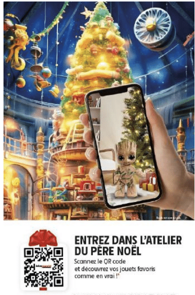 Intermarché lance son catalogue de Noël en réalité virtuelle et augmentée