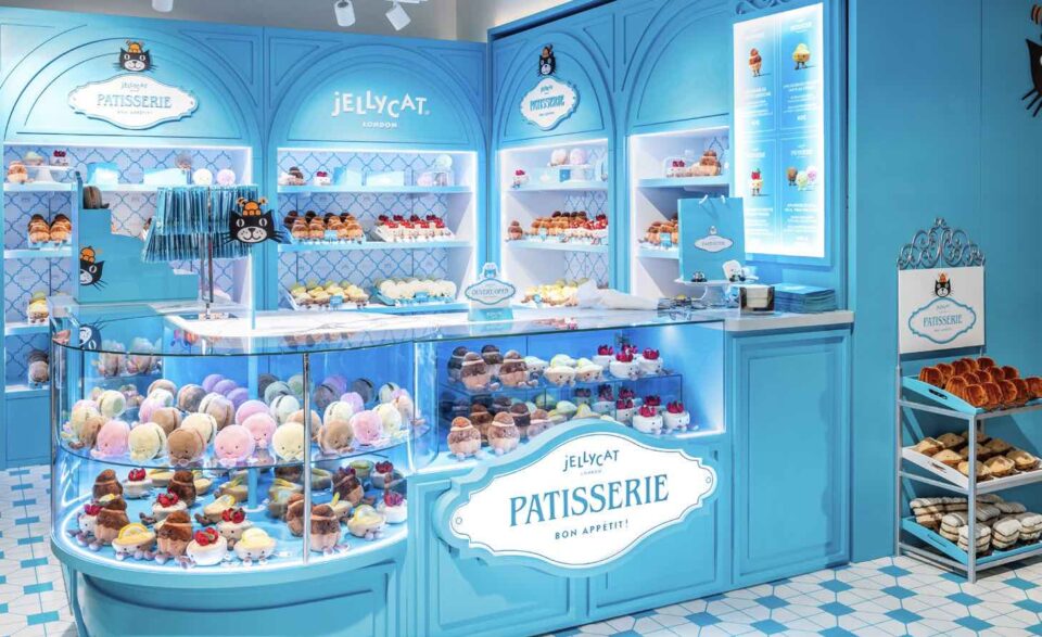 Jellycat dévoile sa pâtisserie à Paris