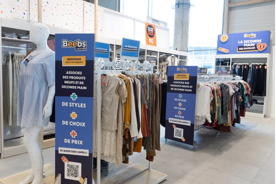 Kiabi lance sa marque de seconde main « Beebs by Kiabi »