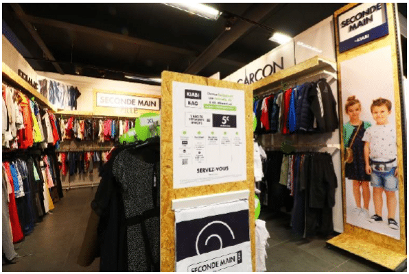 Kiabi lance son service de collecte de vêtement digitalisé