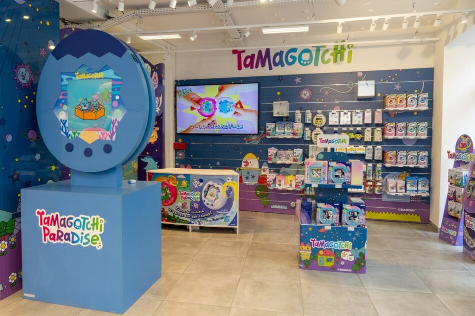 King Jouet accueille un espace Tamagotchi à Paris