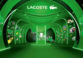 La Playlist travaille, entre autres, avec l'enseigne Lacoste