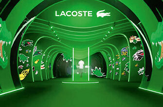 La Playlist travaille, entre autres, avec l'enseigne Lacoste