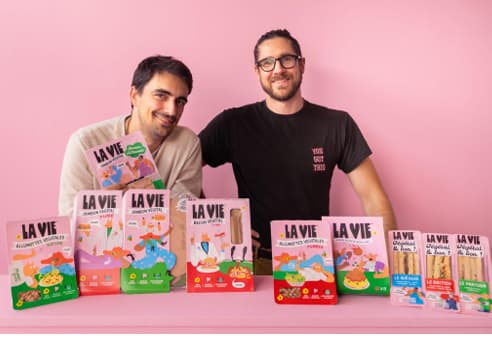 La start-up La Vie lève 25M€ sur le marché de la charcuterie végétale