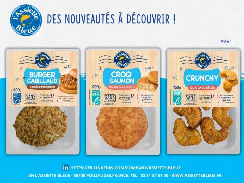 L’Assiette Bleue: Des innovations pour varier les instants de consommation