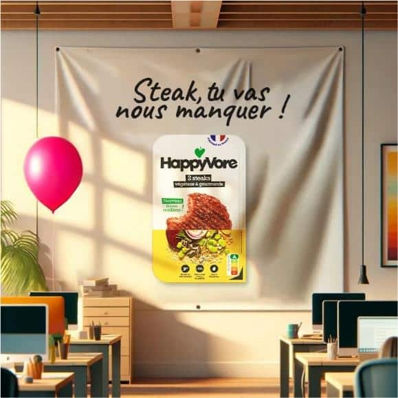 Le décret sacrifiant le steak végétal est publié