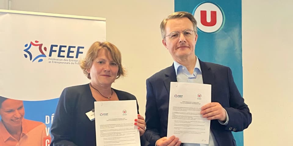 Les Magasins U et la FEEF signent un nouveau partenariat en faveur des PME