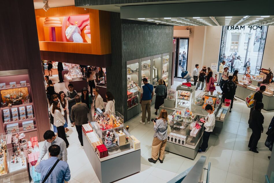 Pop Mart : Premier flagship parisien, boulevard Haussmann