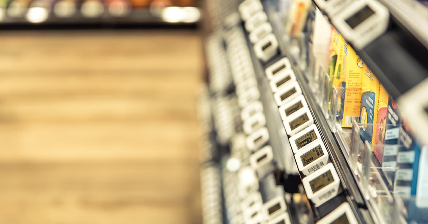 Le marché se tient entre Hanshow, Pricer et Vusion