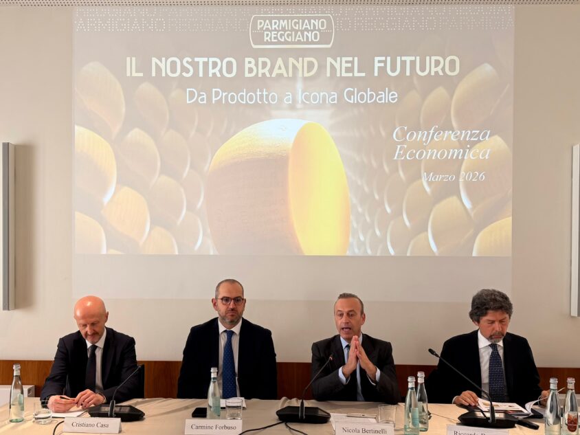 Les exportations de Parmigiano Reggiano progressent en 2025