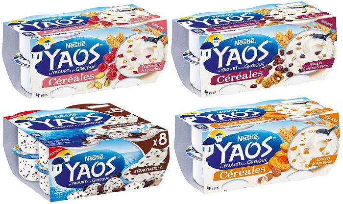 Marché du yaourt en grande distribution