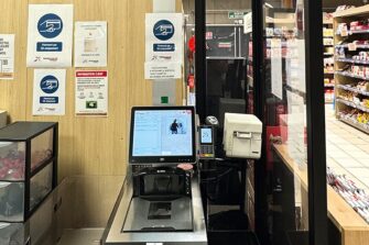 Intermarché essaie un nouveau système de caisses autonomes