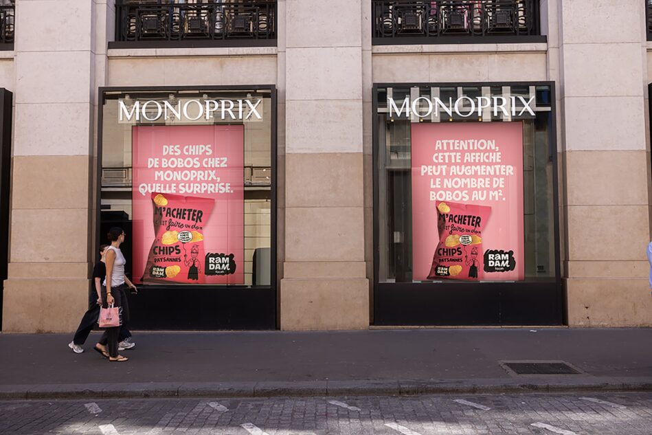 Monoprix et Ramdam Social déploient une campagne d’affichage basée sur l’autodérision