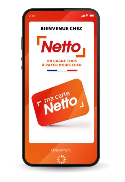 Netto lance sa carte de fidélité 100% digitale