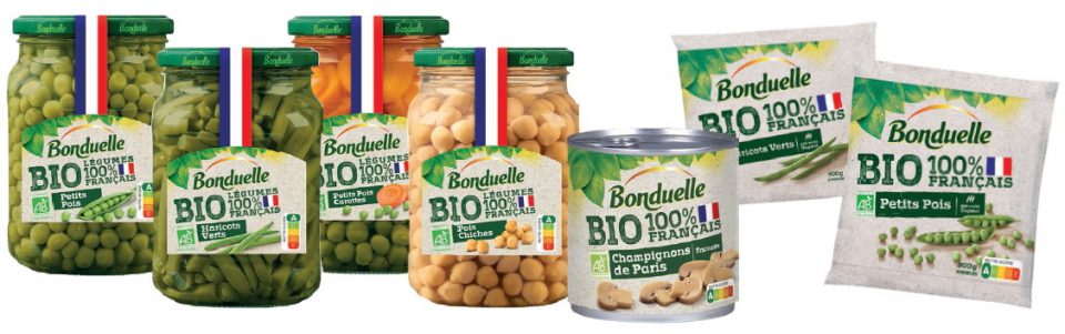 Bonduelle : Nouvelle gamme bio 100 % français