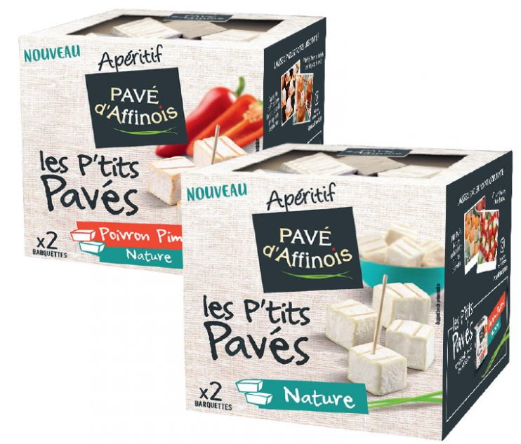 Pavé d’Affinois : Petits fromages pour apéritif grandiose