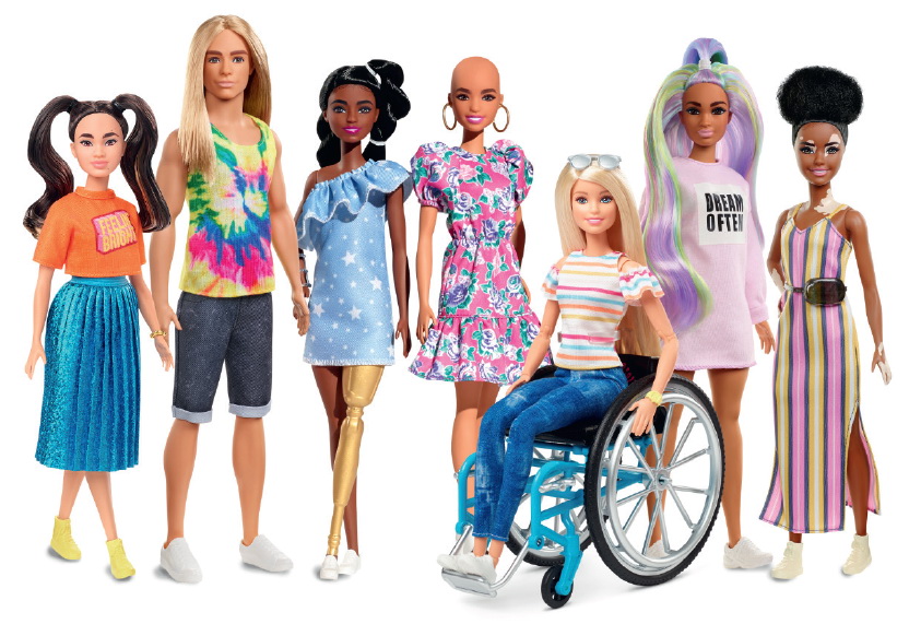 Mattel : Barbie en mode inclusif