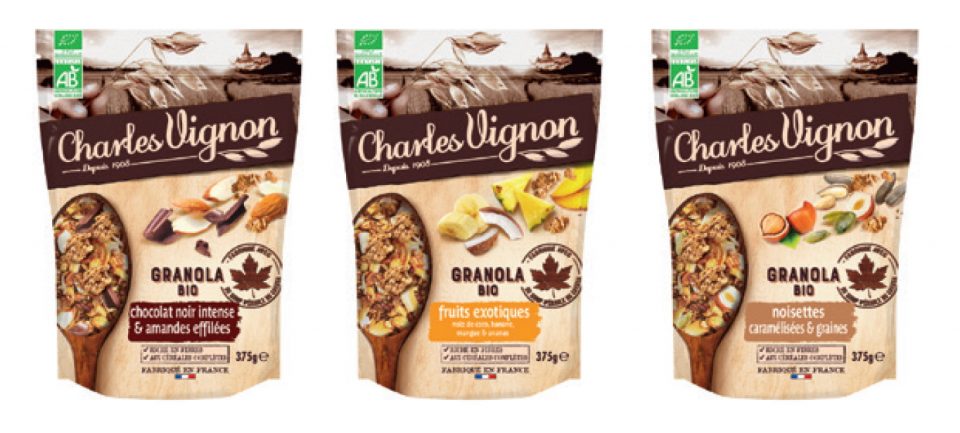 Charles Vignon : Granolas gourmands
