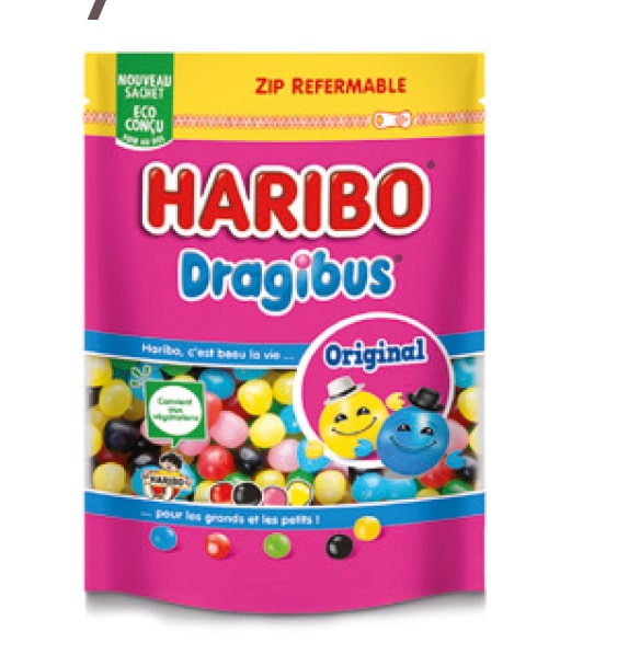 Haribo : Doypack recyclable