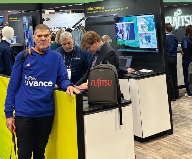 Fujitsu X NRF : Un stand qui raconte une histoire