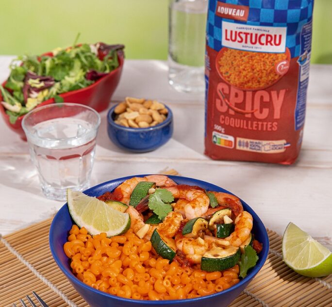 Lustucru réinvente les coquillettes de notre enfance