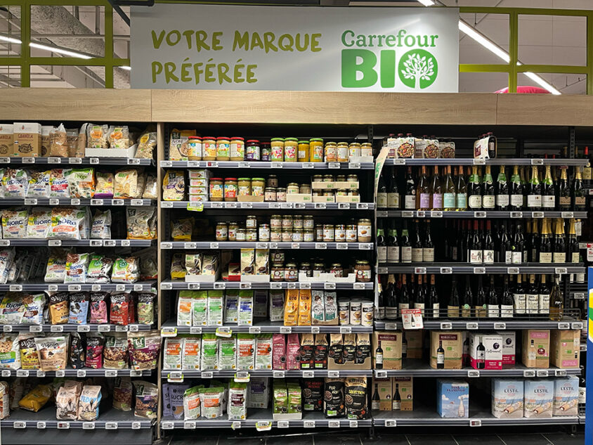 Entente sur le bio Amendes de 12,7 Mds€ pour Synadis Bio, Carrefour et Intermarché