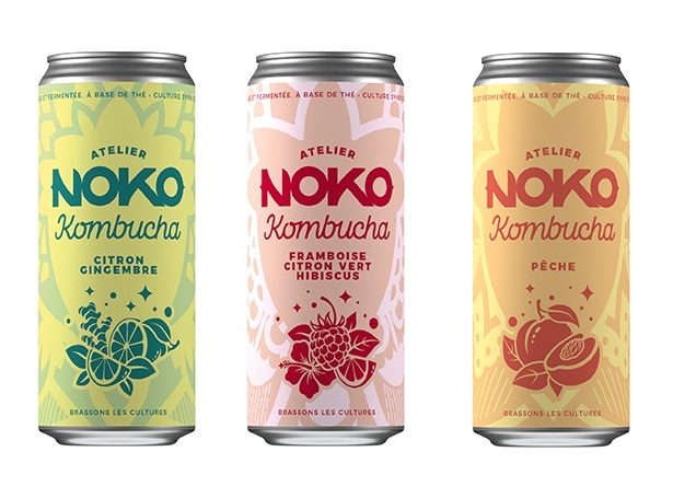 Noko lance une gamme de Kombucha en canette