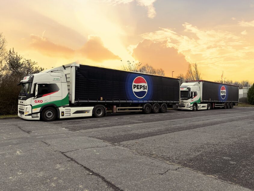 PepsiCo France lance ses premiers camions électriques en partenariat avec GXO