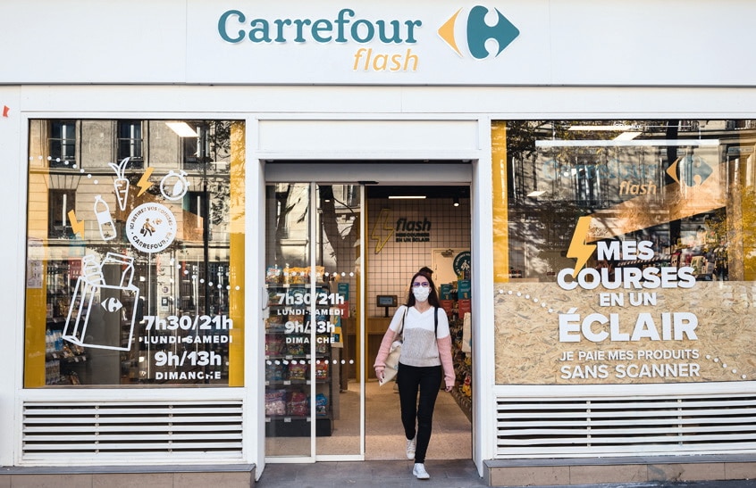 Smsung travaille avec Carrefour sur son nouveau concept Flash
