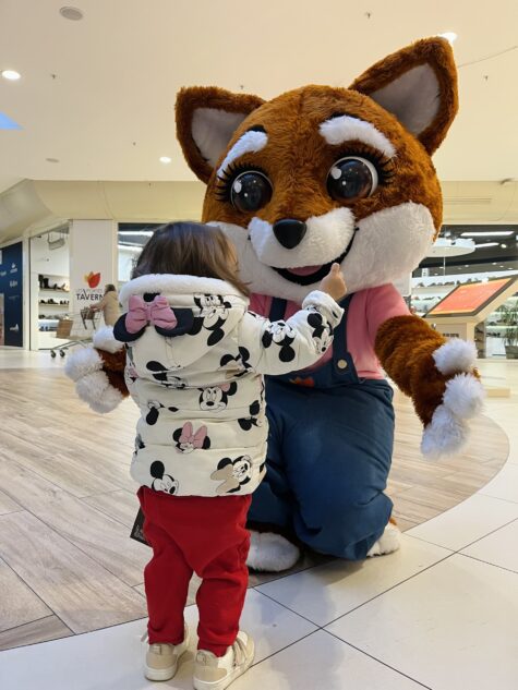 Tanny, la mascotte des Portes de Taverny, souffle sa 1ère bougie 🦊